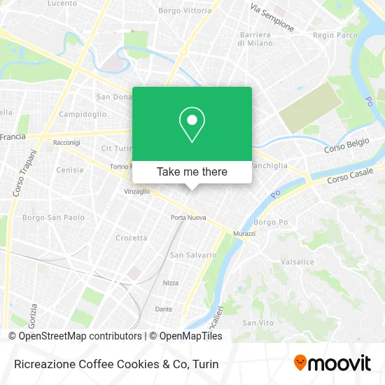 Ricreazione Coffee Cookies & Co map