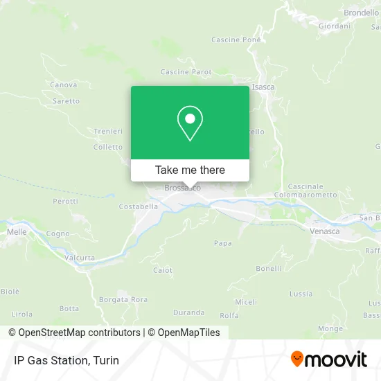IP Gas Station map