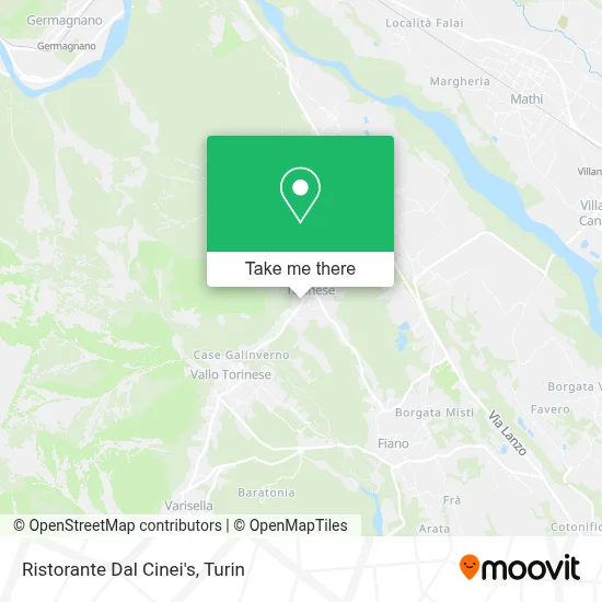 Ristorante Dal Cinei's map