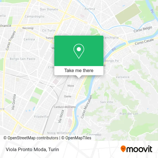 Viola Pronto Moda map