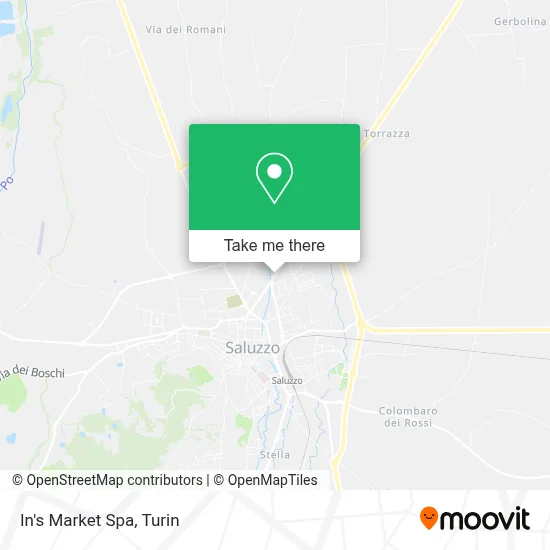 In's Market Spa map