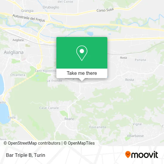 Bar Triple B map