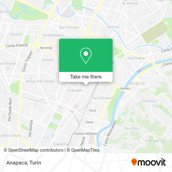 Anapaca map