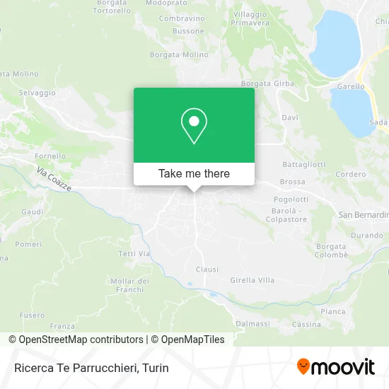 Ricerca Te Parrucchieri map