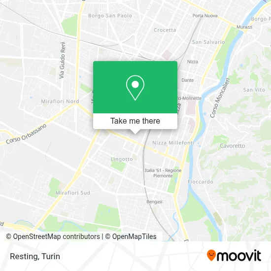 Resting map