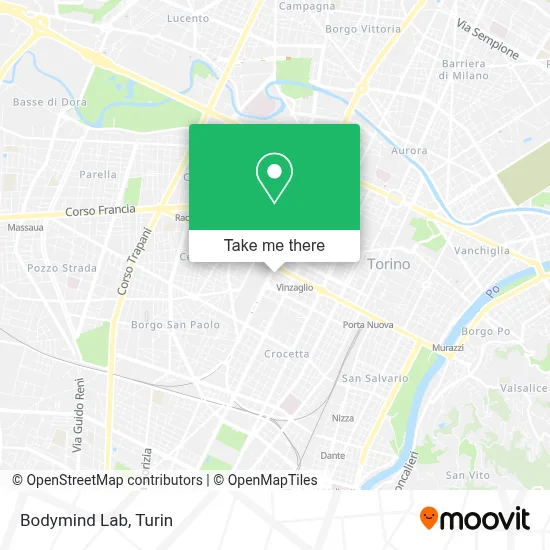Bodymind Lab map