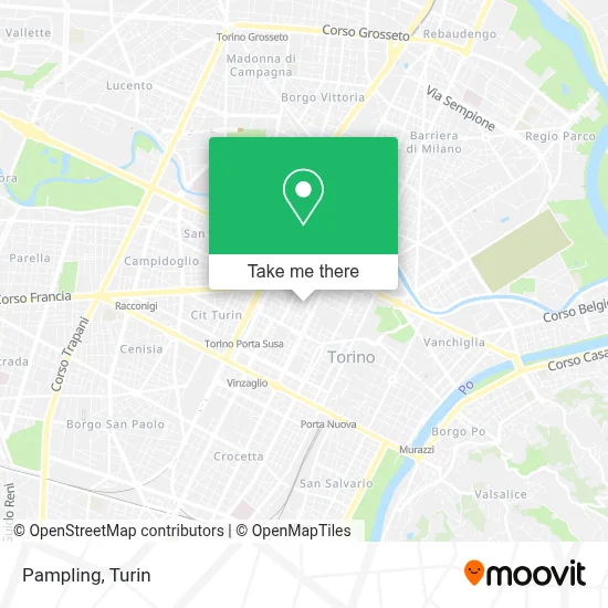 Pampling map
