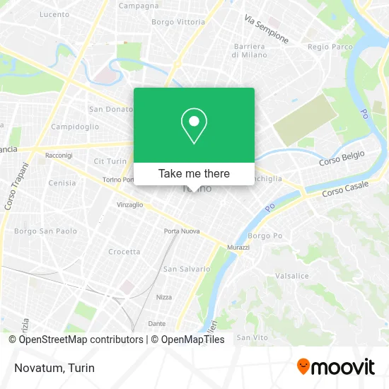 Novatum map