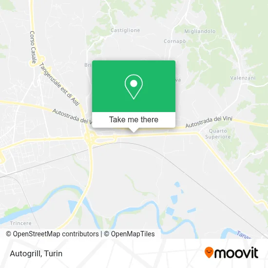 Autogrill map