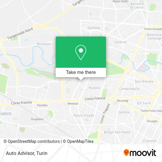 Auto Advisor map