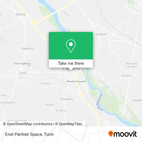 Enel Partner Space map