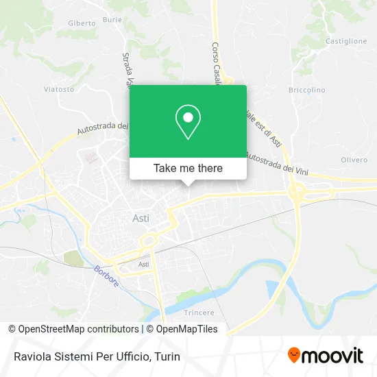 Raviola Sistemi Per Ufficio map