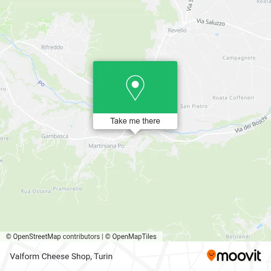 Valform Cheese Shop map