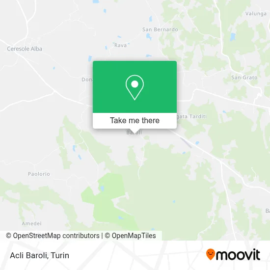 Acli Baroli map