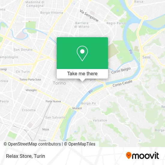 Relax Store map