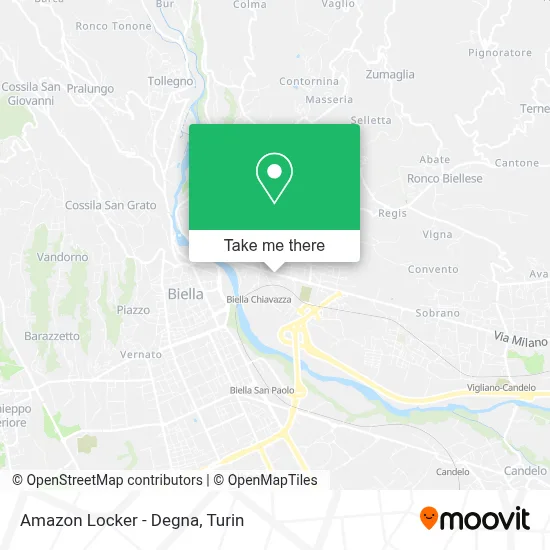 Amazon Locker - Degna map