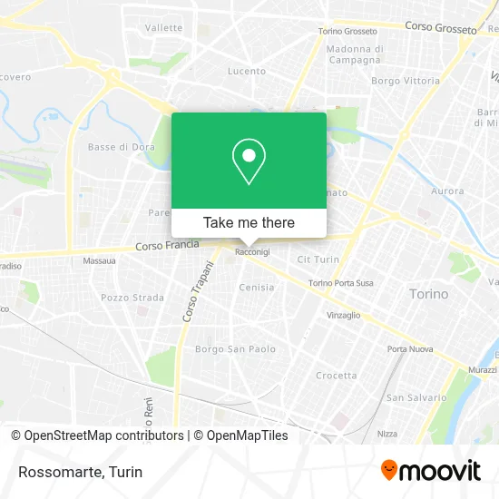 Rossomarte map