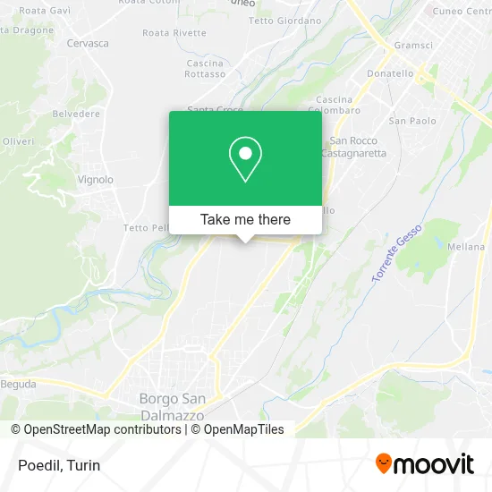 Poedil map