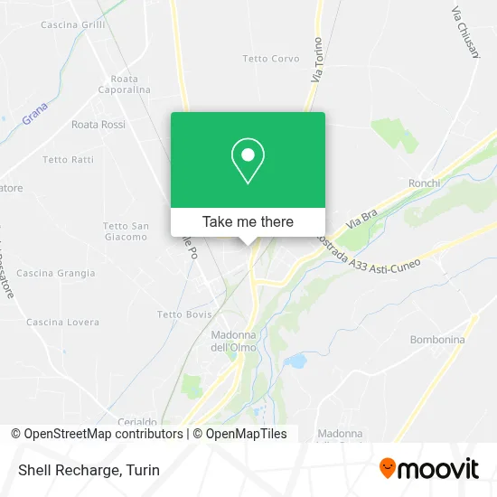 Shell Recharge map