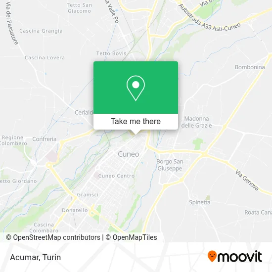 Acumar map