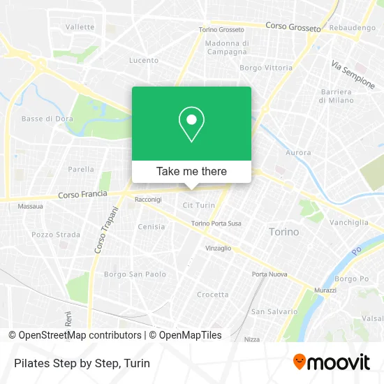 Pilates Step by Step map
