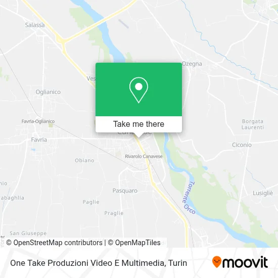 One Take Produzioni Video E Multimedia map