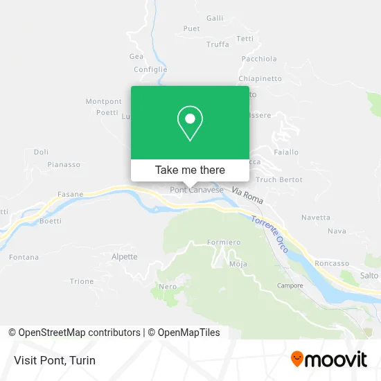Visit Pont map
