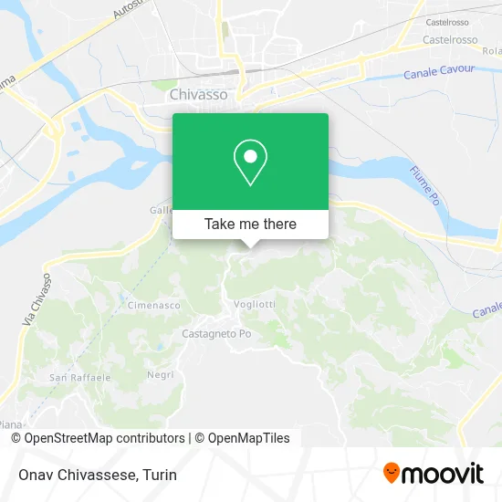 Onav Chivassese map