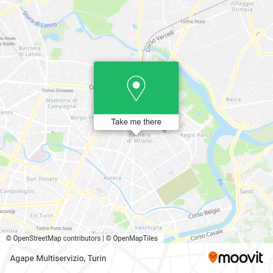 Agape Multiservizio map