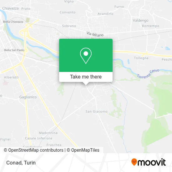 Conad map