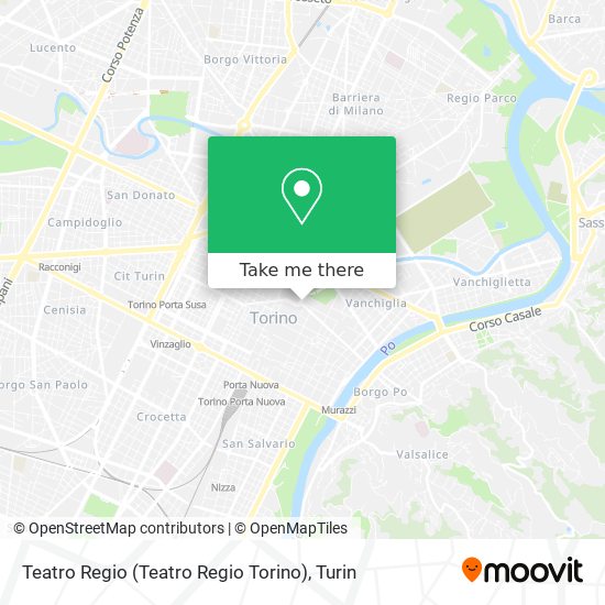 Teatro Regio (Teatro Regio Torino) map