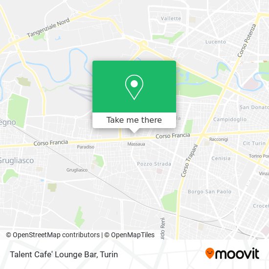 Talent Cafe' Lounge Bar map