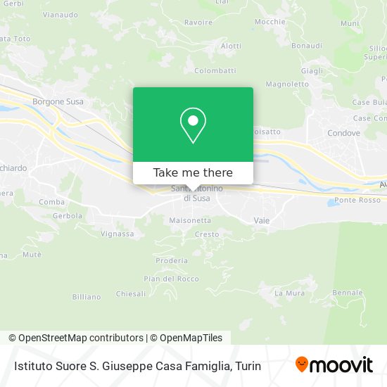 Istituto Suore S. Giuseppe Casa Famiglia map