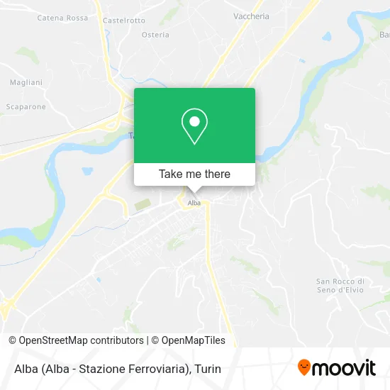 Alba (Alba - Stazione Ferroviaria) map