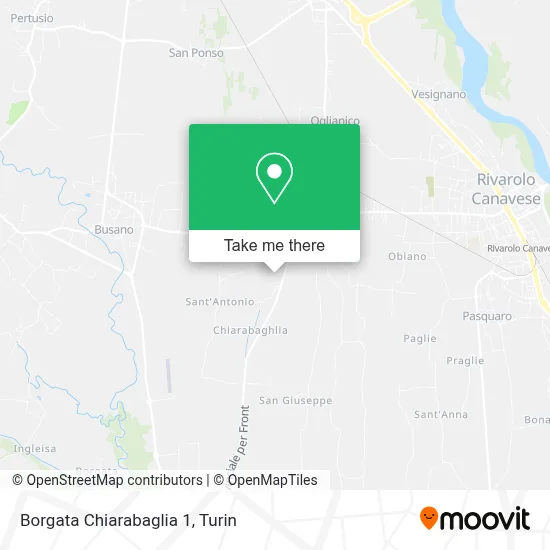 Borgata Chiarabaglia  1 map