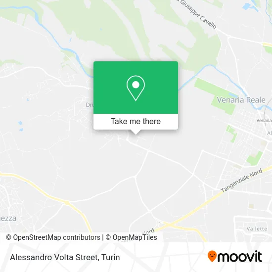 Alessandro Volta Street map
