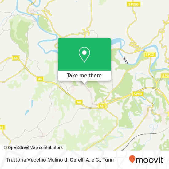 Trattoria Vecchio Mulino di Garelli A. e C. map