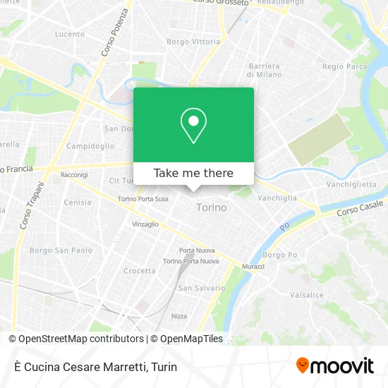 È Cucina Cesare Marretti map