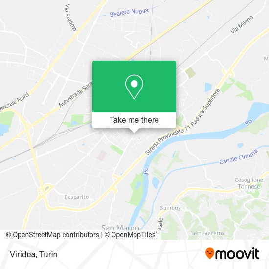 Viridea map