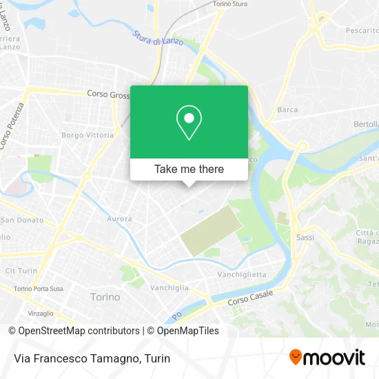 Via Francesco Tamagno map