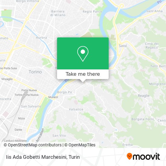 Iis Ada Gobetti Marchesini map