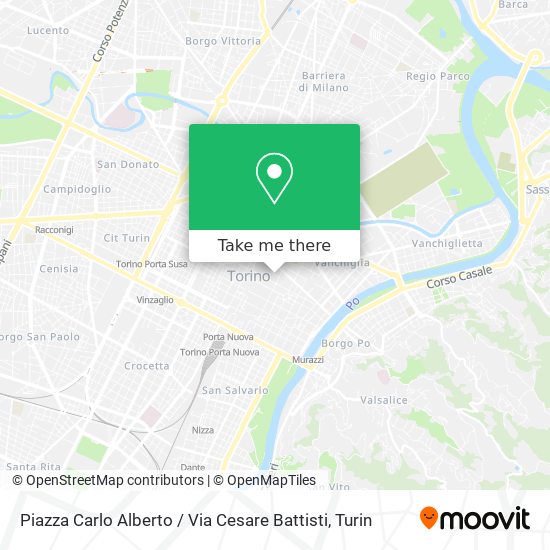Piazza Carlo Alberto / Via Cesare Battisti map