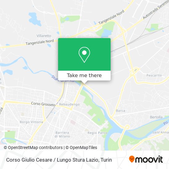 Corso Giulio Cesare / Lungo Stura Lazio map