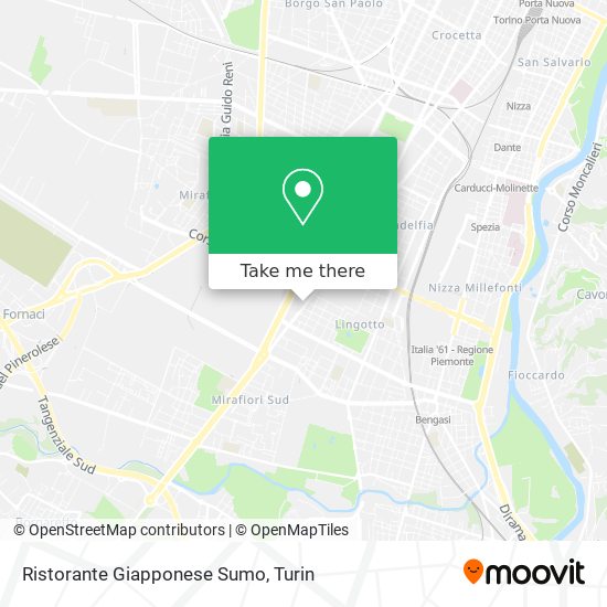 Ristorante Giapponese Sumo map