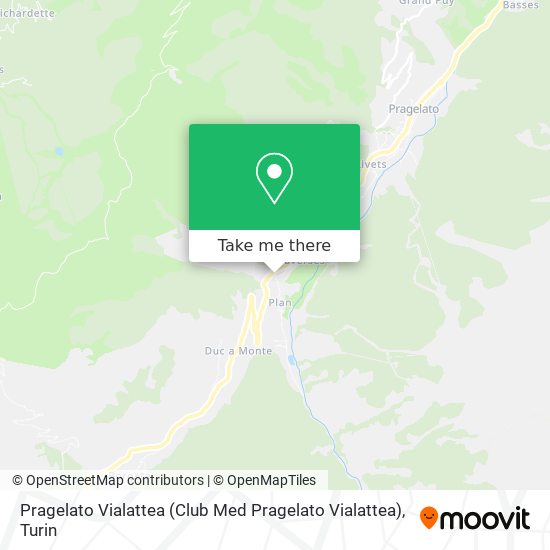 Pragelato Vialattea (Club Med Pragelato Vialattea) map