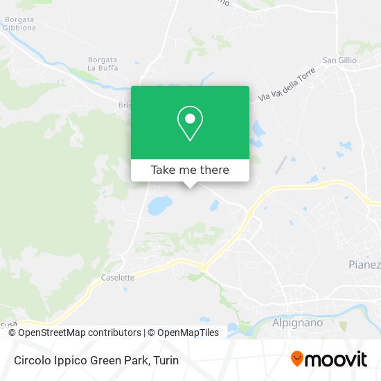 Circolo Ippico Green Park map