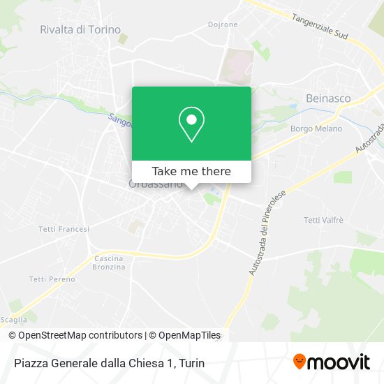Piazza Generale dalla Chiesa 1 map