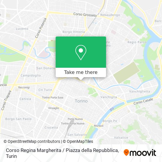 Corso Regina Margherita / Piazza della Repubblica map