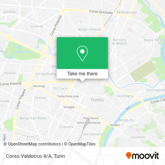 Corso Valdocco 4/A map