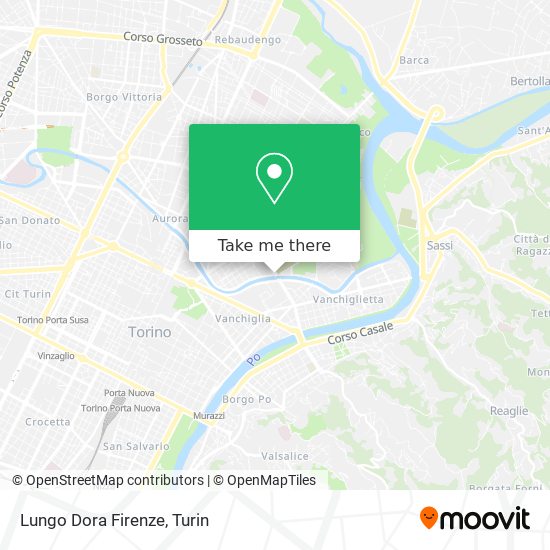 Lungo Dora Firenze map